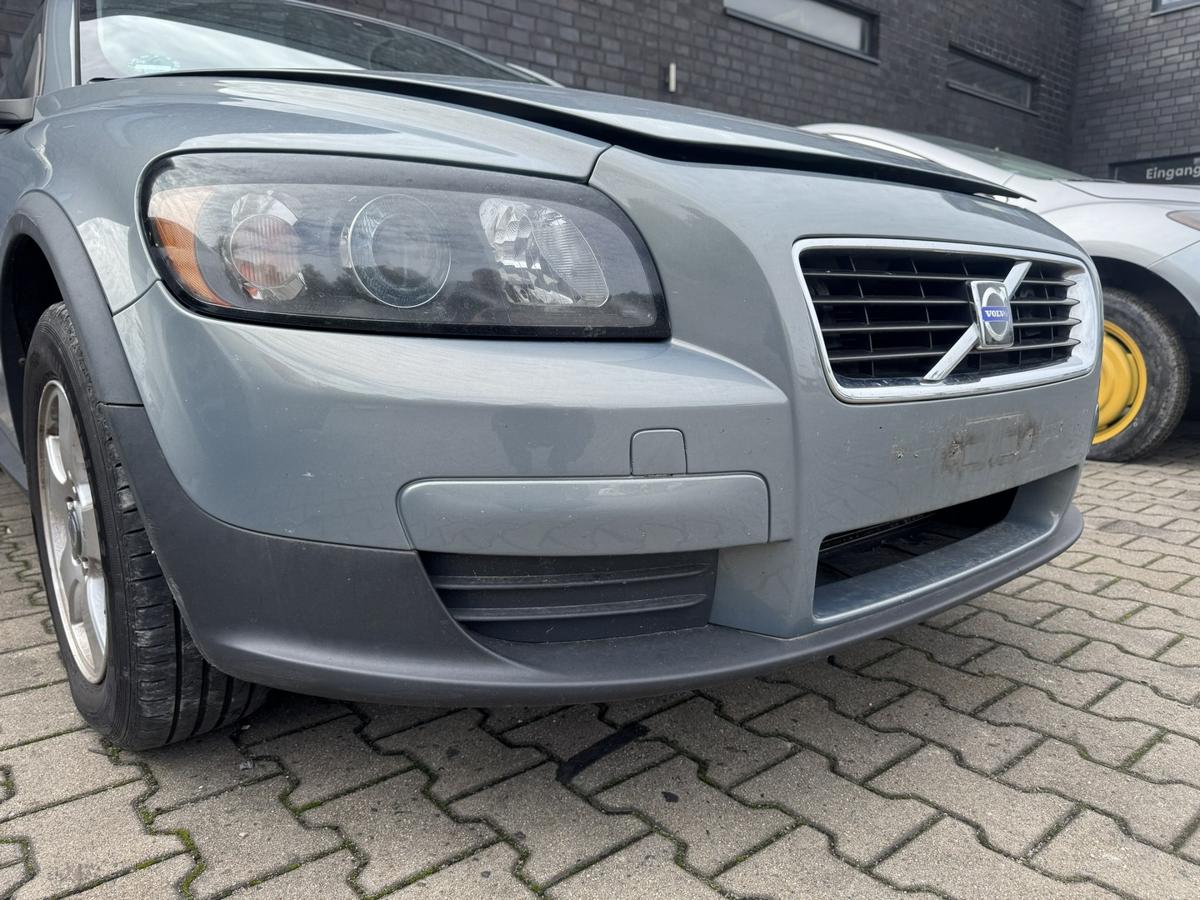 Volvo C30 original Stossf&auml;nger St0&szlig;stange vorn 49000 Chameleon Blue Metallic Bj.2008